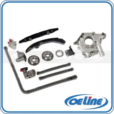 For 02-08 Nissan Murano 350Z Infiniti M35 FX35 DOHC Timing Chain Kit Oil Pump - Image 1 of 4