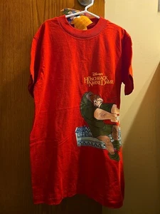 Size Kids M/L 1996 The Hunchback Of Notre Dame Vtg T Shirt Disney 90s 1990s - Picture 1 of 10
