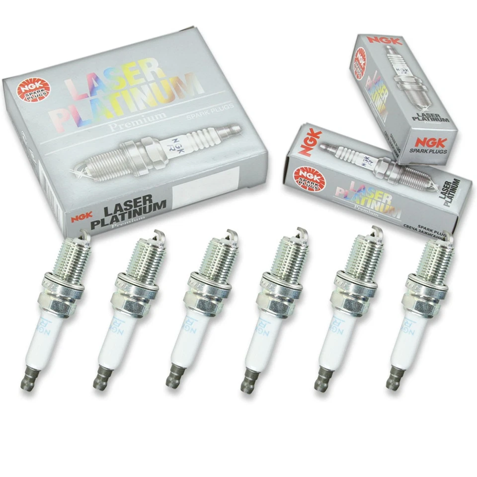 6 bujías láser NGK Platinum para Audi A6 Quattro 2002-2004 3,0 L em Foto 1 de 4