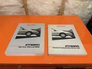1989 ACURA INTEGRA SERVICE MANUAL + ELECTRICAL TROUBLESHOOTING GUIDE FAST SHIP - Zdjęcie 1 z 11