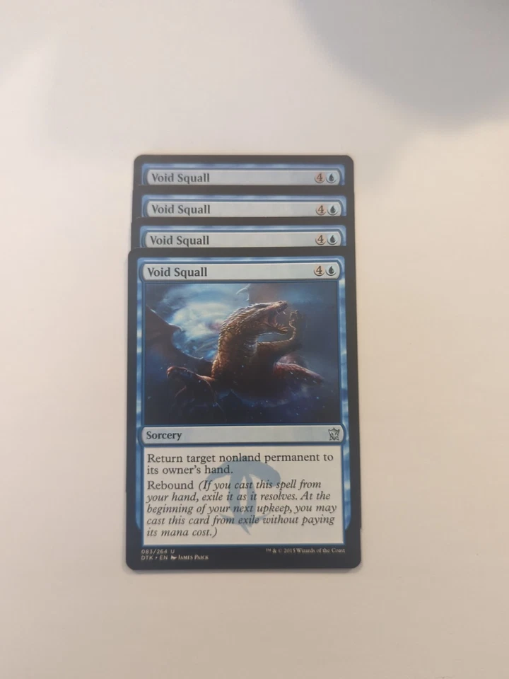 (4) Void Squall *PLAYSET* Dragons of Tarkir Regular NM MTG - Image 1 of 1