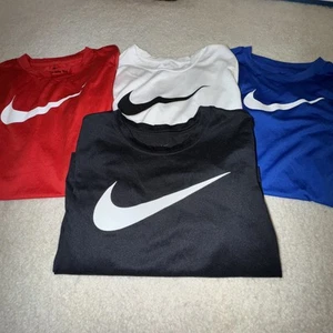 Boys Nike Dri-fit Shirts Size Large , Set Of 4 - Picture 1 of 2