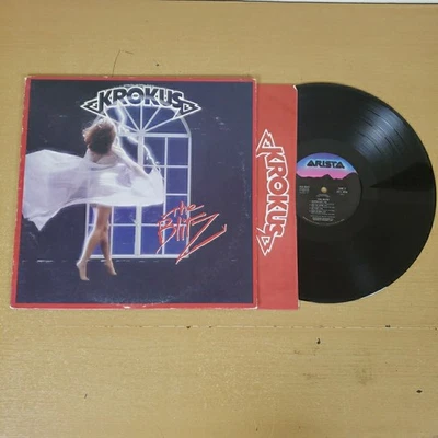 Krokus The Blitz 1984 Arista 80s Hard Rock Vinyl LP Record VG+/VG+ - Image 1 of 4
