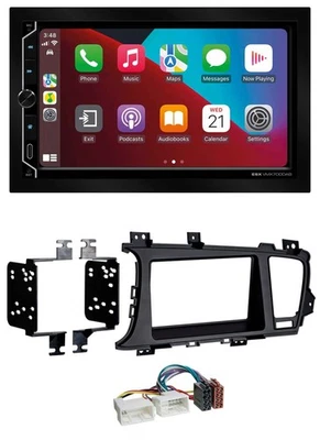 ESX 2DIN DAB USB MP3 Bluetooth Autoradio für Kia Optima (ab 2012) - Bild 1 von 4