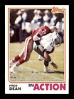 1982 Topps Football 401 To 528  See Drop Down Menu For Card You Will Receive