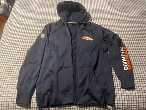Nike Denver Broncos Onfield Apparel  Therma-Fit (Large) (NEW) (Front Zipper) - Picture 1 of 4