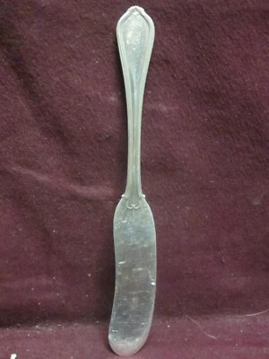 Esparcidor de mantequilla Sterling Towle PAUL REVERE 5 5/8" 24 gramos monograma B Foto 1 de 4