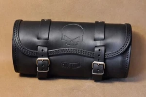 BOLSA DE HERRAMIENTAS CON SELLO DE CABEZA MUERTA PARA MOTOS HARLEY DAVIDSON ENDSCUOIO - Imagen 1 de 6