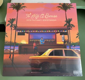 KOTA THE FRIEND & STATIK SELEKTAH - TO KILL A SUNRISE YELLOW VINYL LP LIMITED ED - Foto 1 di 2