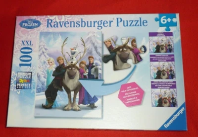 Puzzle Ravensburger 100 XXL - Disney Frozen - 100 Pezzi - 6+ 10557-1 - anno 2015 - Immagine 1 di 3