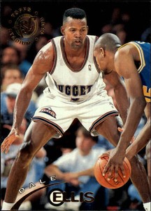 1994-95 Stadium Club Denver Nuggets Basketball Card #344 Dale Ellis