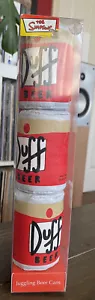Simpsons 2002 Duff Beer Can Juggling Balls Matt Groening Fox Bean Bags BNIB - Picture 1 of 5
