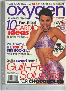 Oxygen women's fitness May June 2000 muscle fitness bodybuilding magazine - Picture 1 of 1