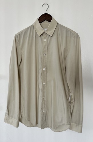 MAISON MARGIELA Camicia Abito Uomo Beige Maniche Lunghe 46