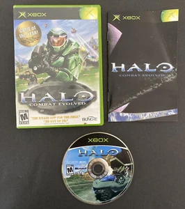 Halo: Combat Evolved (Microsoft Xbox, 2001) - KOMPLETT BLACK LABEL USA - Bild 1 von 4
