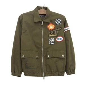 DSQUARED2 Military jacket mens khaki 【A】 - Picture 1 of 7
