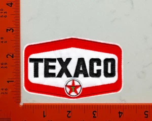 Texaco Motor Oil Patch – Vintage Embroidered Gas & Oil Logo Iron-On Badge - Picture 1 of 1