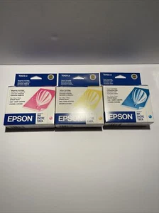 Epson T0423 T0424 T0422 Ink Magenta Yellow Cyan unopened EXPIRED - Picture 1 of 5