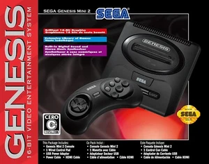 SEGA Genesis Mini 2 North America Version Genesis 60 Games Mega Drive Japan - Picture 1 of 6