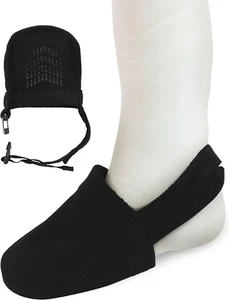 Cast Sock Toe Cover - Great for Leg, Foot and Ankle Casts.Black, OS - Picture 1 of 12