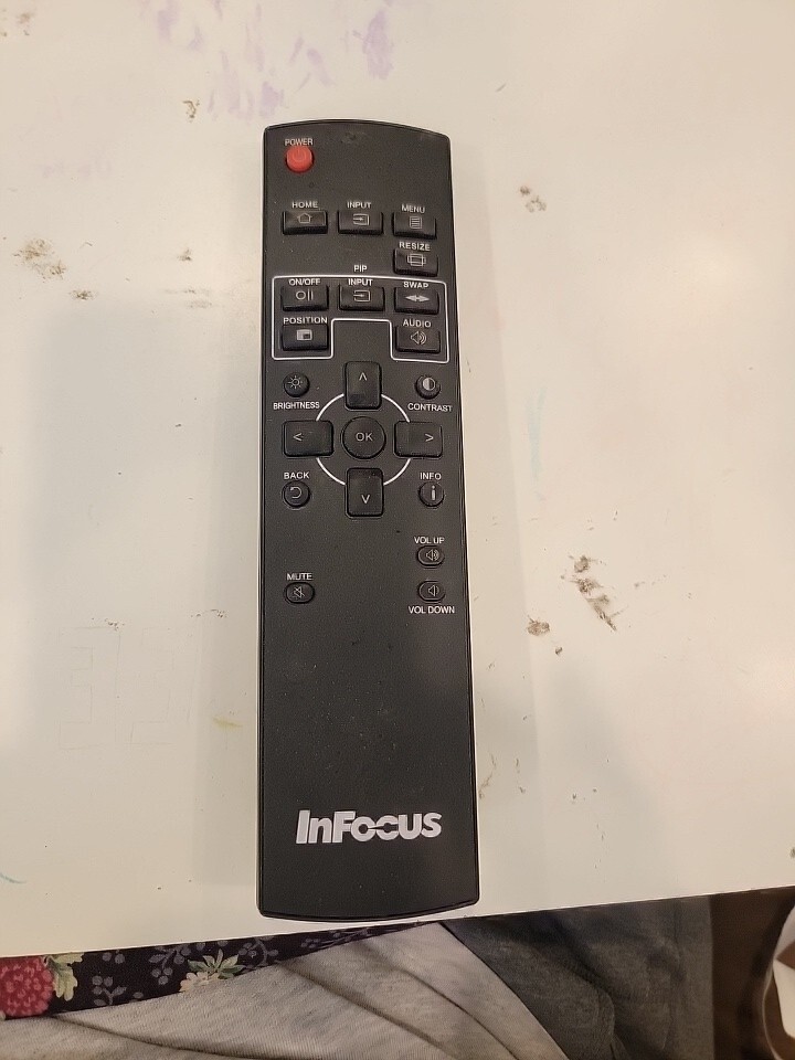 Universal Projector Remote Replacement Remote Control For InFocus X1a ...