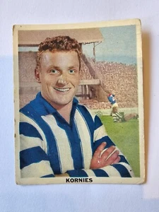 1959 KORNIES 'SCOREBOARD' FOOTBALL CARD, JOHN DUGDALE NTH MELBOURNE #27 - Picture 1 of 2