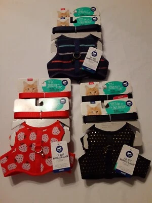 Whisker City Cat Kitten Chaleco Arnés con Correa Set - Tallas Adulto y Gatito Foto 1 de 4