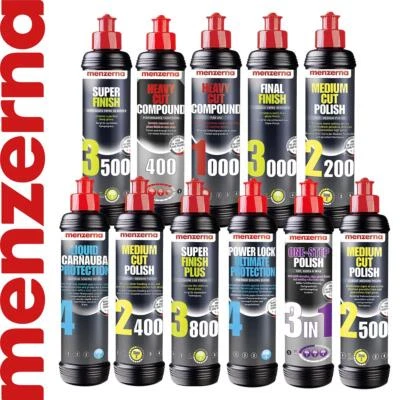 Menzerna Auto Polituras Cut Compound Polish Finish Protection Sellado 250 ml - Imagen 1 de 2