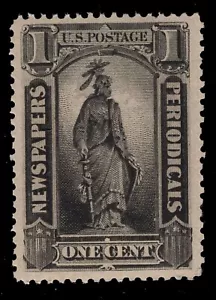 MOMEN: US-BRIEFMARKEN #PR81 ZEITUNG NEUWERTIG OG NH SET #81761* - Bild 1 von 2
