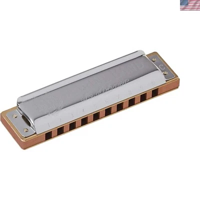 Classic 1896BX Marine Band Harmonica -  Brass Reedplates & Case Included - Image 1 of 4