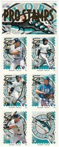 1996 MLB Pro Stamps Baseball Team Set FLORIDA MARLINS Gary Sheffield Pendleton