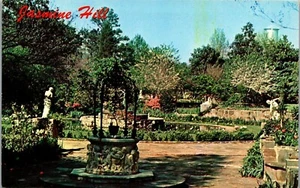 Vintage Postcard Alabama AL Privately owned Garden in Montgomery  - Picture 1 of 5