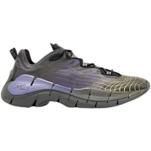 Reebok Unisex Zig Kinetica II Sneaker Trek Grey/Grey/ Yellow Flare FX9338 - Picture 1 of 1