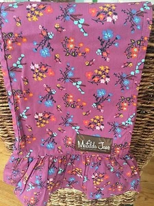 Matilda Jane Girls Size 8 Art Fair Ruffle Pants Floral New Friends Forever HTF - Picture 1 of 3