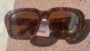 Mr Turk Trina Mt Aptos Sunglasses Tortoise Mod MCM Hip Hop - Picture 1 of 5