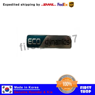 Logotipo ECO Dynamics trasero OEM 86316D9000 para Kia todo nuevo Sportage 2015-2017 Foto 1 de 3