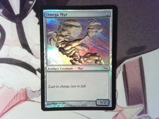 Foil Omega Myr - Mirrodin - Magic the Gathering mtg - Artifact