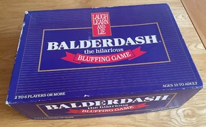 Balderdash Board Game Vintage Original 1984 Hilarious Bluffing Game - Picture 1 of 6