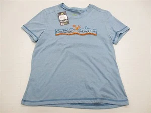 new LESLIE JORDAN Women's Size S Light Weight Knit Athletic Marathon Tee - Picture 1 of 6