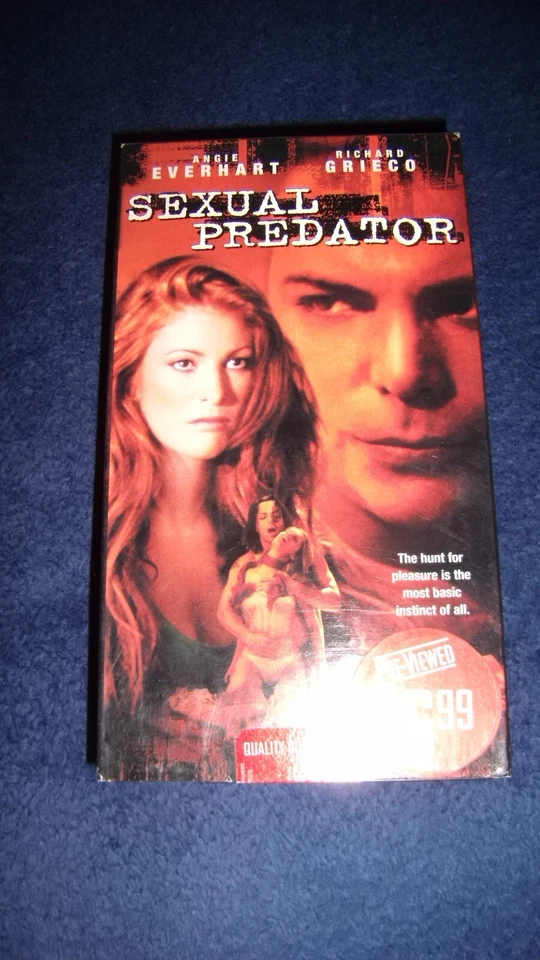 Sexual Predator (VHS, 2002), Angie Everhart, Richard Grieco, FREE SHIPPING! - Image 1 of 1