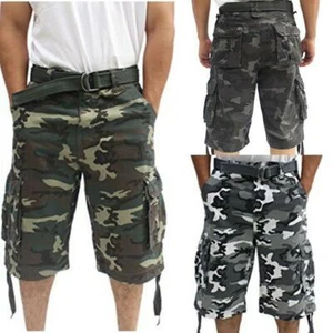 Cargo Shorts For Men !!!! **Belt included** BIG SIZES AVAILABLE  - Picture 1 of 27