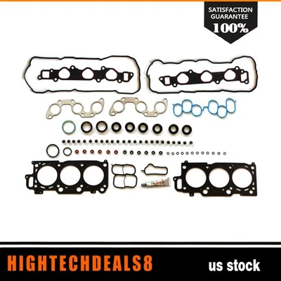 头垫圈套装适用于 2004 - 2008 年丰田 Solara Sienna 雷克萨斯 RX330 3.3L V6 3MZFE — 第 1/4 张图片