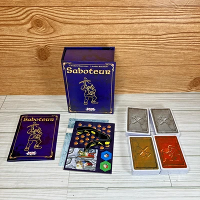 Saboteur 20th Anniversary Edition Card Game Amigo Games Dwarf Family Party 2 - Image 1 of 4