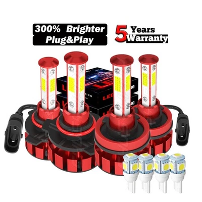 4x bombillas LED para Kenworth T680 T880 2013-2015 2016 2017 2018 2019 Foto 1 de 4