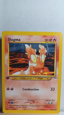 Slugma 1st Edition [LP] - Pokemon TCG Neo Destiny 82/105 [Common] - Image 1 of 2