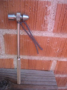 40er Jahre Vintage 2 oz. Kopf x 7 Länge * UNMARKIERT * Vollmetall Kugelhammer USA - Bild 1 von 9