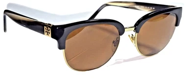 TORY BURCH TY 9047 160613 Black/Olive Horn EYEGLASSES FRAMES $279 - Image 1 of 4