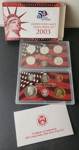 Set prova argento zecca Stati Uniti 2003 - Foto 1 di 3
