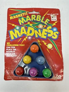 Vintage magnetisches Marmor-Wahnsinnsspiel von HILCO Corp. Artikel #9606 Neu in Verpackung - Bild 1 von 3