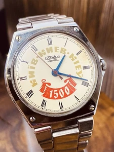 RARE Vintage Soviet Wrist Watch Slava 3056 Quartz Original USSR #8757 - Picture 1 of 20